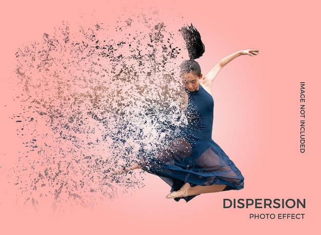 Effet Photo De Dispersion Premium