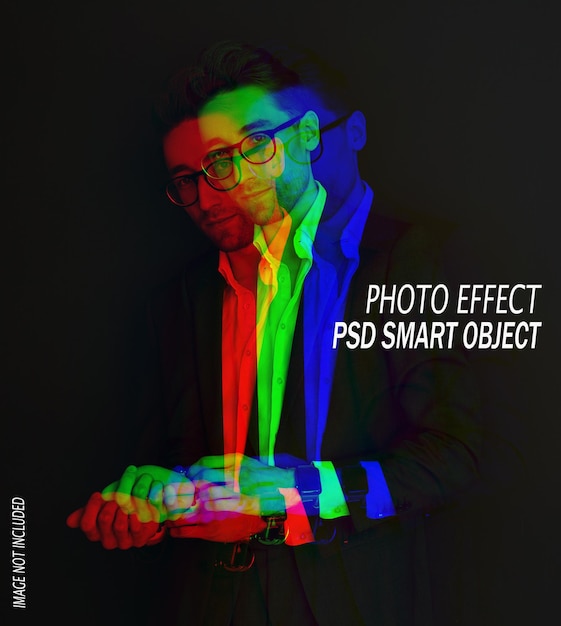 Effet photo glitch