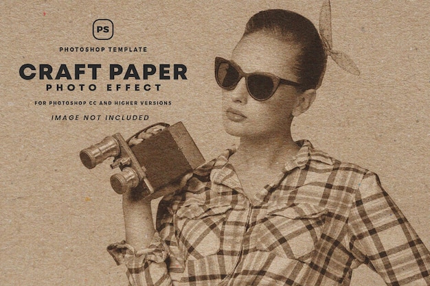 Effet Photo Papier Kraft