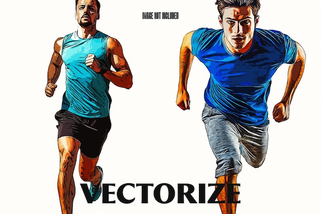Effet photo vectoriel pour l'affiche