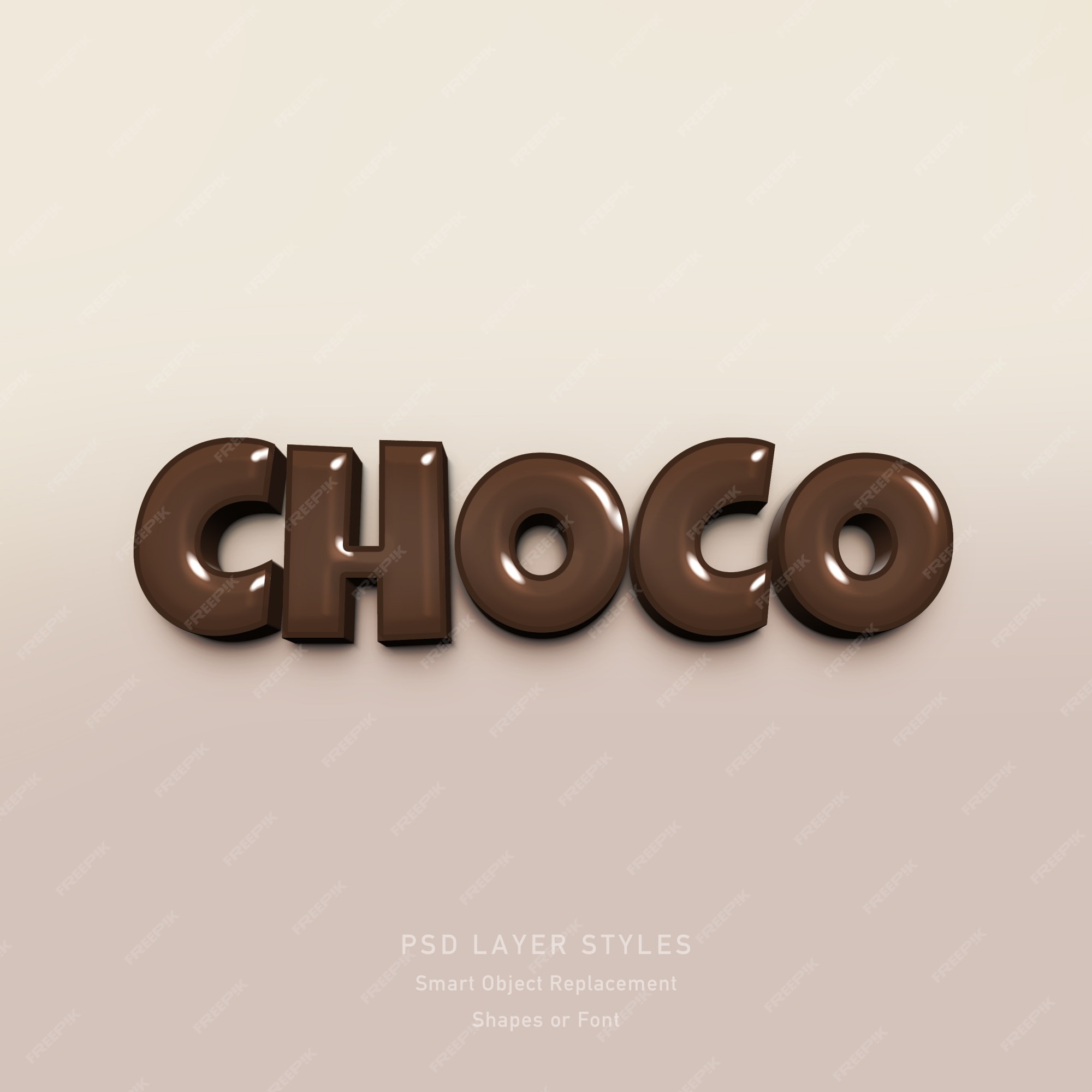 Шрифт choco