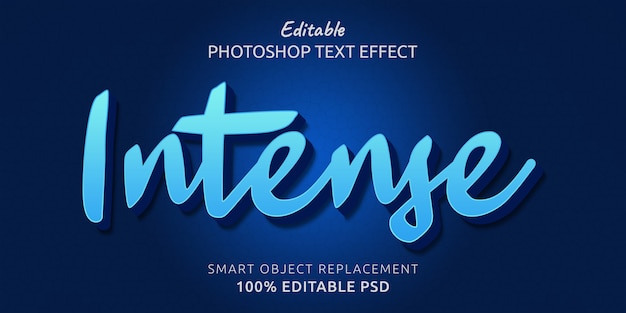 Effet de style de texte intense