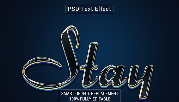 PSD effet de style de texte restant modifiable