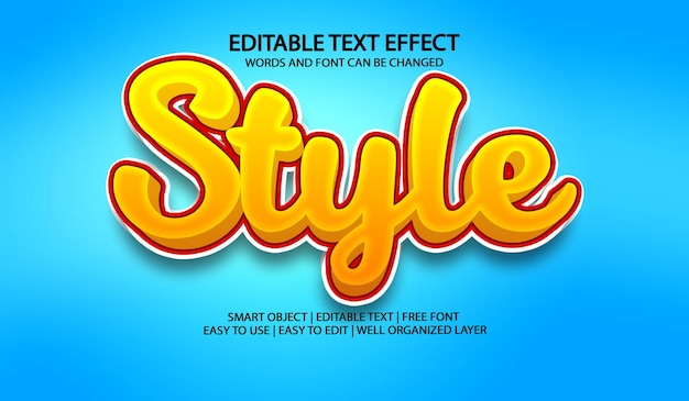 Effet De Style De Texte