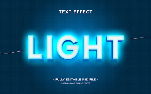 Effet de texte au néon