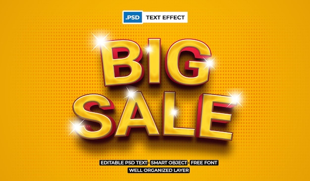 Effet de texte Big Sale