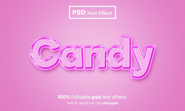 Effet De Texte Bonbon