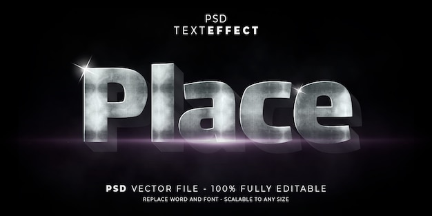 Effet de texte brillant