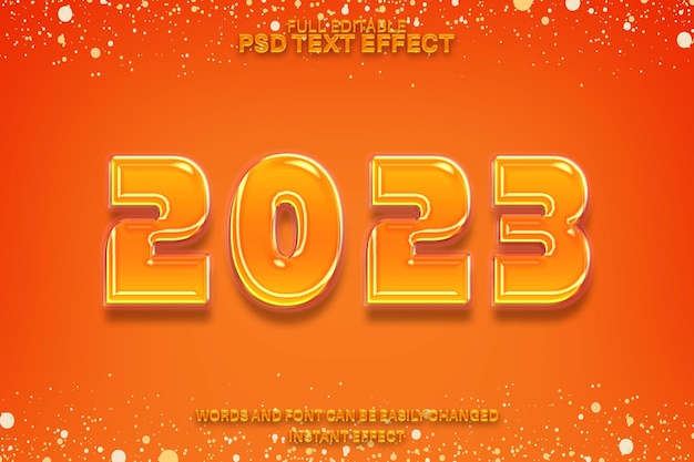 Effet De Texte Bulle 2023