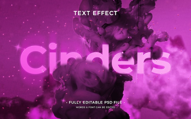 Effet De Texte Cinders