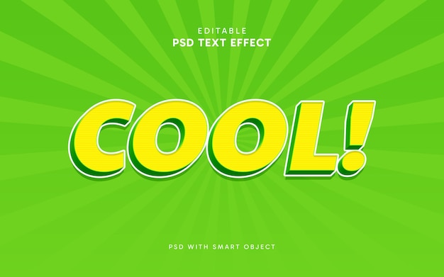 Effet de texte comique cool