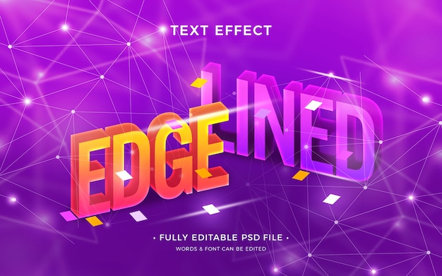 Effet De Texte De Connexion