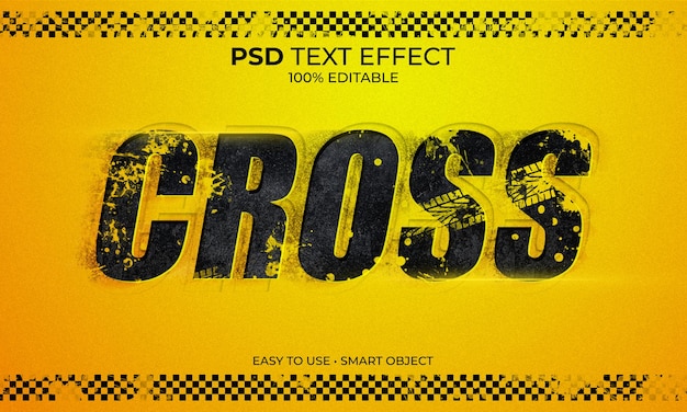 EFFET DE TEXTE CROSS LANE