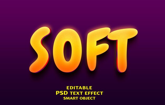 Effet de texte doux