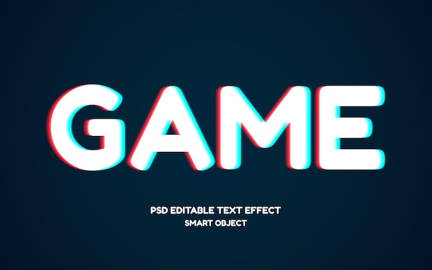 Effet De Texte Du Jeu