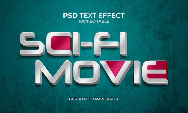 Effet De Texte De Film De Science-fiction