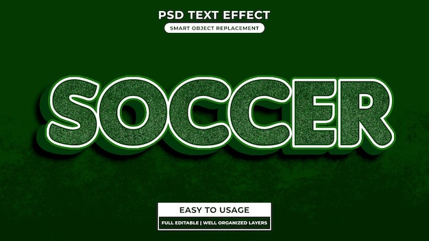 Effet De Texte De Football