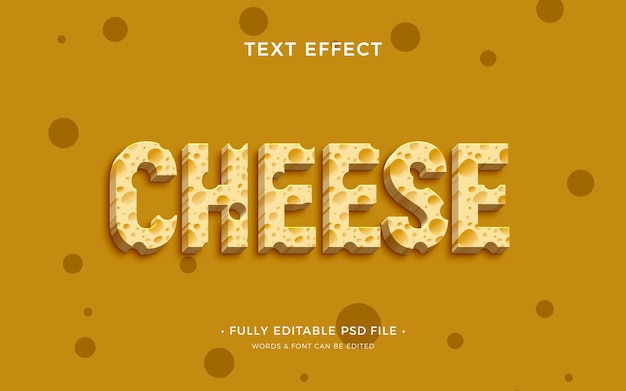 Effet De Texte De Fromage