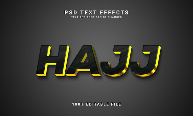 Effet De Texte Hajj