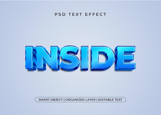 Effet de texte intérieur
