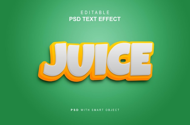 Effet De Texte De Jus