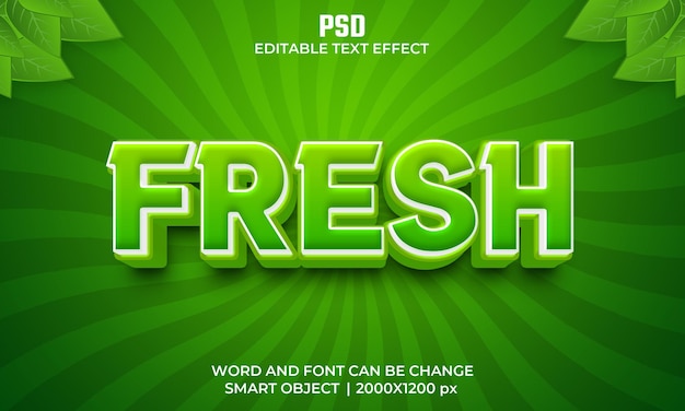 Effet De Texte Modifiable 3d Frais Psd Premium Avec Arrière-plan