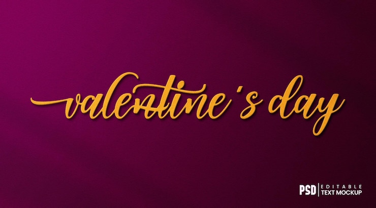PSD effet de texte modifiable 3d