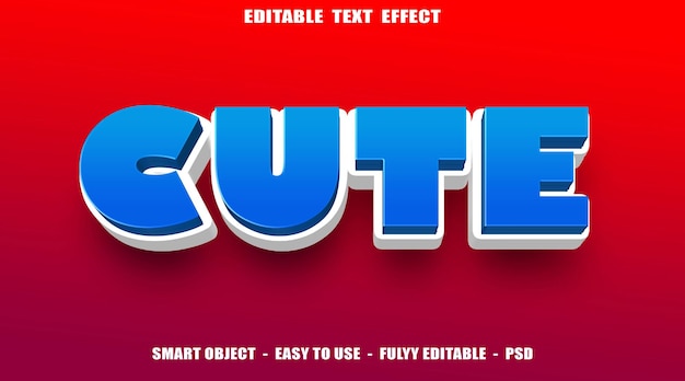 Effet De Texte Modifiable En 3d