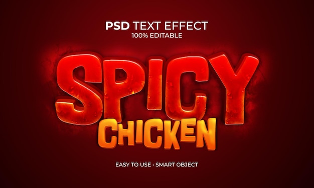 Effet De Texte Poulet épicé