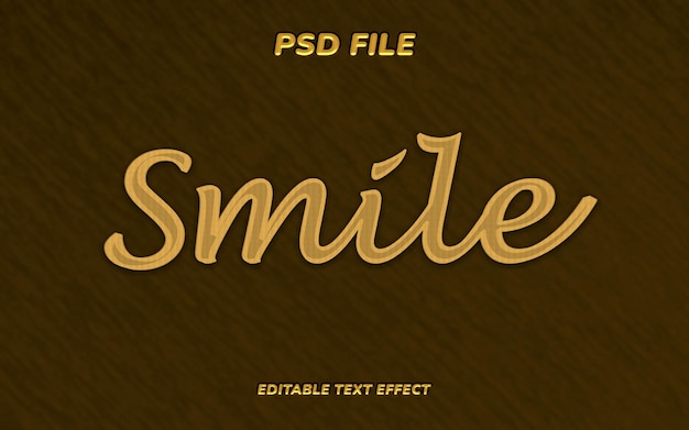 Effet de texte PSD 3d modifiable