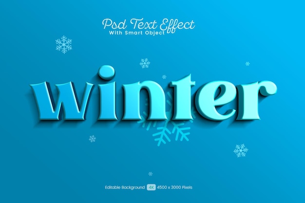 Effet de texte PSD minimaliste