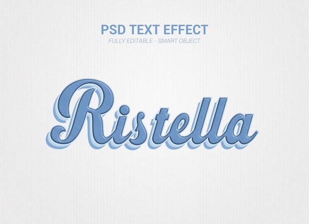 Effet De Texte Psd