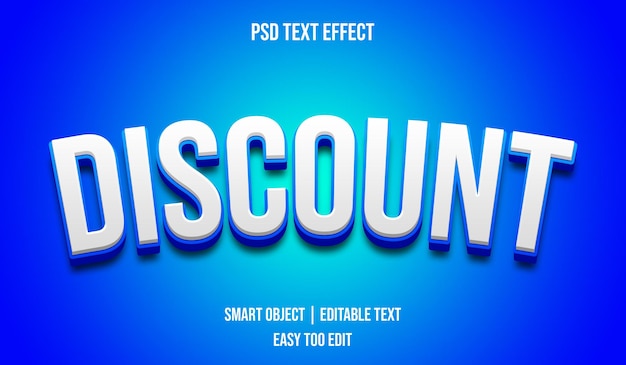 effet de texte de réduction de style incurvé