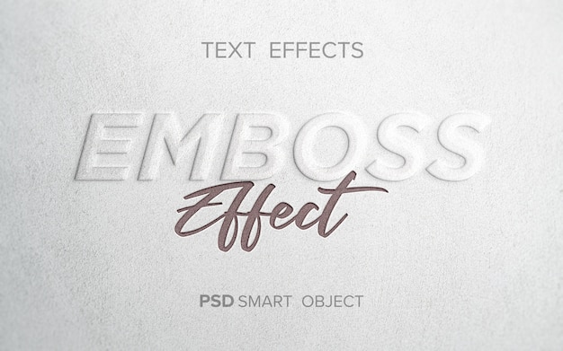 Effet de texte en relief propre