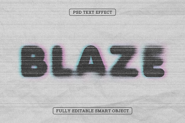 Effet de texte de style scintillant
