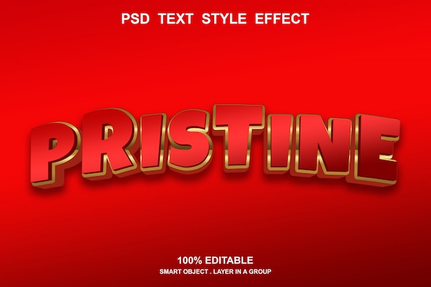 Effet de texte vierge