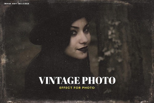 Effet vintage pour la photo