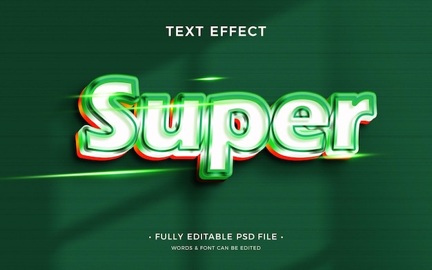 Effets de texte dans Photoshop