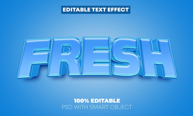 Effets De Texte Modifiables Styles De Texte Frais