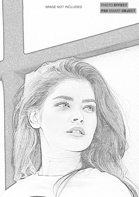 Effetti fotografici di Pencil Sketch Photoshop