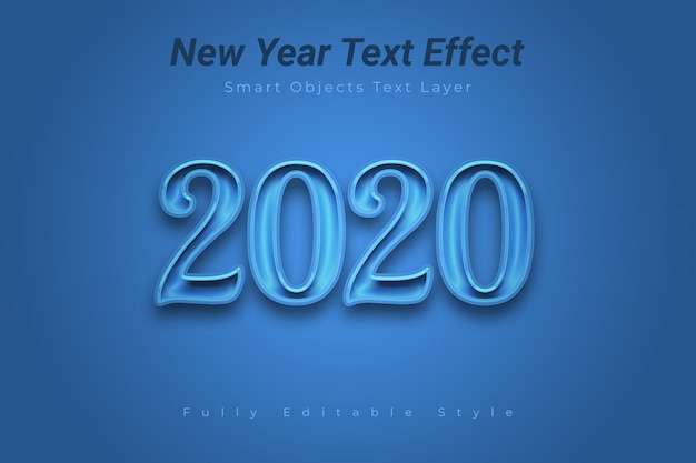 Effetto del testo di Capodanno