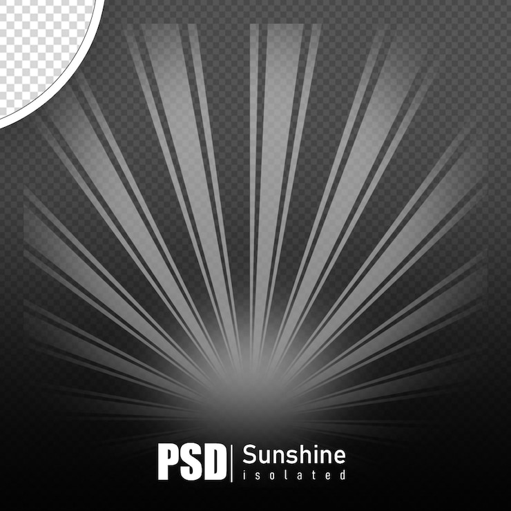 PSD effetto della luce dell'alba