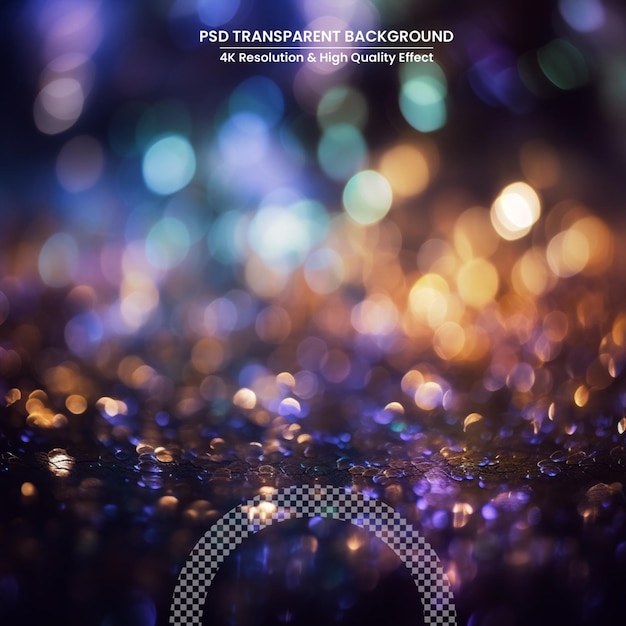effetto di illuminazione bokeh glitter colorato Sfondo astratto sfocato per il compleanno, l'anniversario, il matrimonio, la vigilia di Capodanno o il Natale
