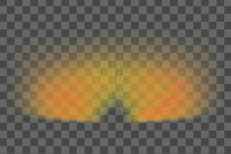 PSD effetto di luce solare di sfondo luminoso png