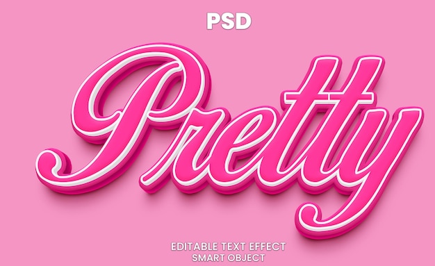Effetto di stile di testo PSD