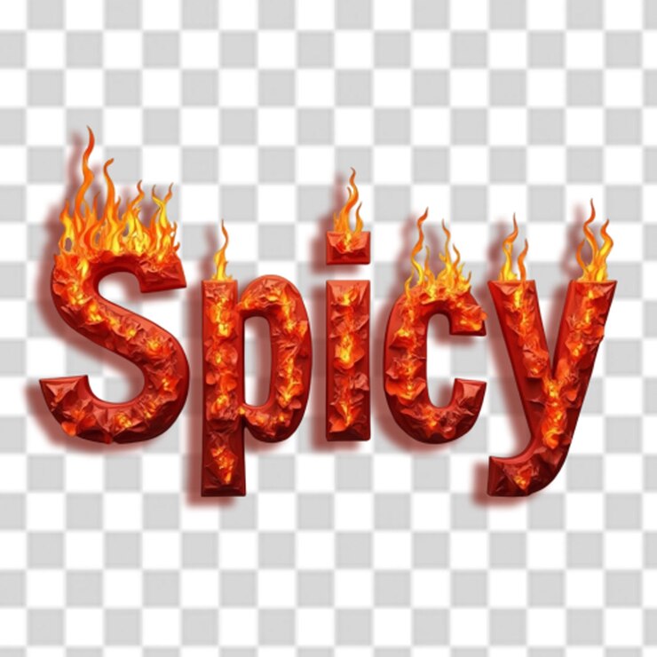 PSD effetto di testo 3d piccante