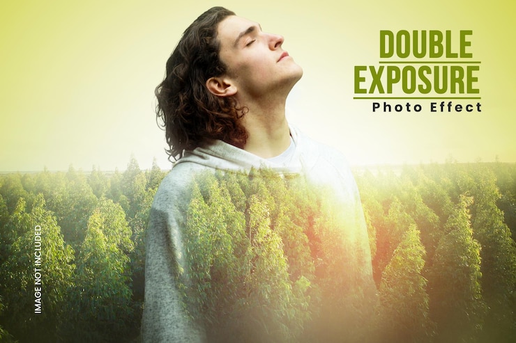 Effetto foto a doppia esposizione