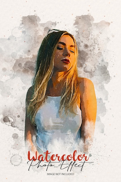 Effetto foto ad acquerello