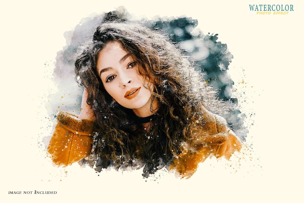 Effetto foto ad acquerello