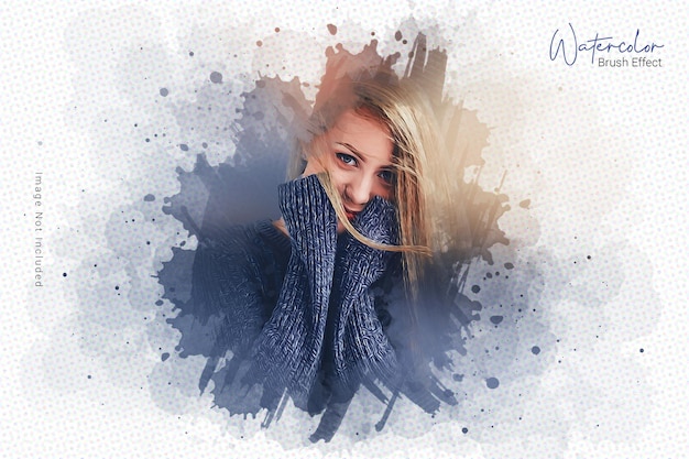 Effetto foto ad acquerello
